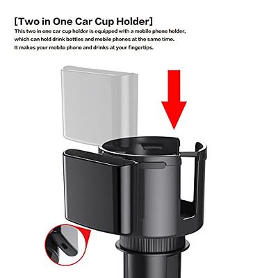 2 in 1 Multifunctional Car Cup Holder Expander Adapter with