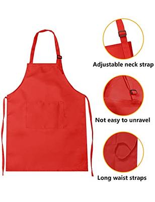 BABYBOET Kids Apron for Girls and Boys Apron for Kids Toddler with Pocket for Painting Cooking Baking Art Gardening Craft