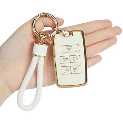 BestEvMod Für Ioniq5 Schlüsselanhänger Abdeckung Zubehör, Schlüsselgehäuse  mit Schlüsselanhänger TPE Fernbedienung Schlüsselhülle Kompatibel mit 2022