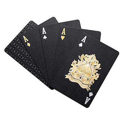 LotFancy Playing Cards, Jumbo Index, 12 Decks of Cards (6 Black 6 Red),  Large Print, Poker Size 