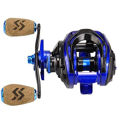 KastKing Crixus Baitcasting Reels - White / 6.5:1 / Left Handed