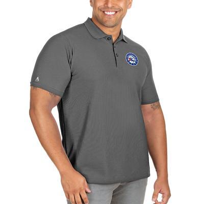 Men's Antigua Black Cincinnati Bengals Legacy Pique Polo Size: Small