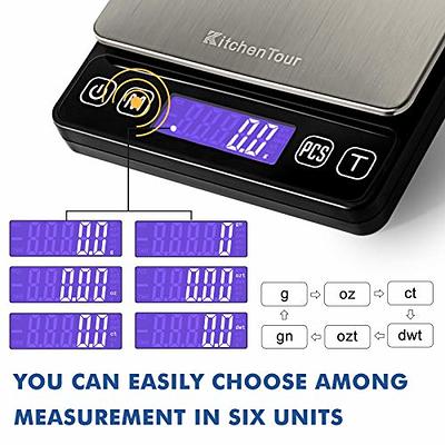 Digital Kitchen Scale, 3000g Pocket Cooking Scale, Mini Food Scale, with  battery