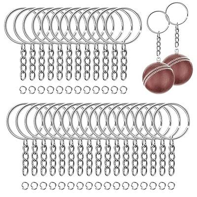 50 Sets Key Chain Making Kit Keychain Making Supplies Keychain