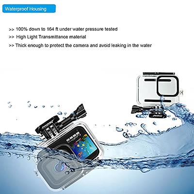 SOONSUN Waterproof Case for GoPro Hero 12 11 10 9 Black Go Pro