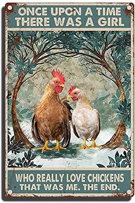 FEIMIN Diamond Painting Kits for Adults 5D Love Chickens Girl