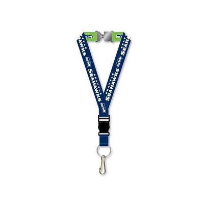 Lids Seattle Seahawks WinCraft Reversible Lanyard with Detachable