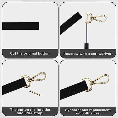 PH PandaHall Key Chain Clips, 30 Pieces Golden Metal Lobster Claw Clasps  Swivel Lanyards Trigger Snap Hooks Strap for Keychain Key Rings DIY Bags