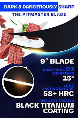 Dalstrong Chef Knife - 8 inch - Shadow Black Series - Black Titanium  Nitride Coated - Razor Sharp Kitchen Knife - High Carbon 7CR17MOV-X Vacuum