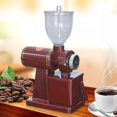 110V Automatic Electric Coffee Grinder Burr Mill Espresso Bean Grinding  Machine