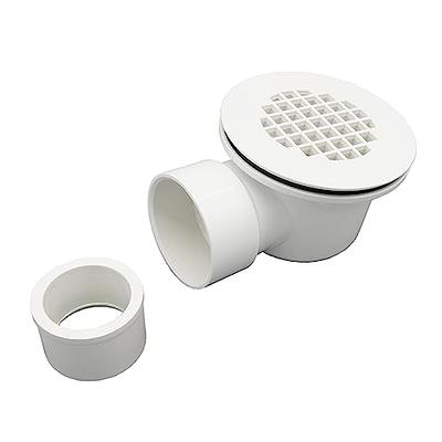 Therwen 2 Set Screw in Shower Strainer Drain Cover 4-1/4