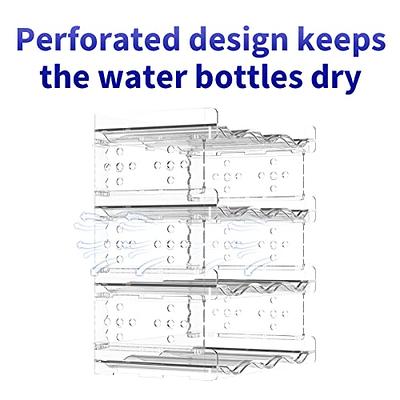 Acrylic Stackable Water Bottle Holder Kitchen Pantry Refrigerator Storage  Box Wine Water Bottle Organizer for Home Organizing C 