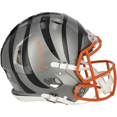 Shop Ja'Marr Chase Cincinnati Bengals Signed Flash Gray Replica Helmet