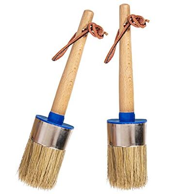 Chalk Paint Brush Set – 2 Pcs Chalk Paint for Furniture Natural