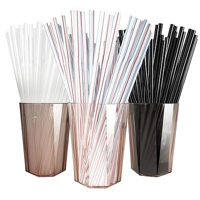 100PCS Flexible Plastic Straws, Colorful Disposable Bendy Party Fancy  Straws13inch Extra Long Straws Party Decorations