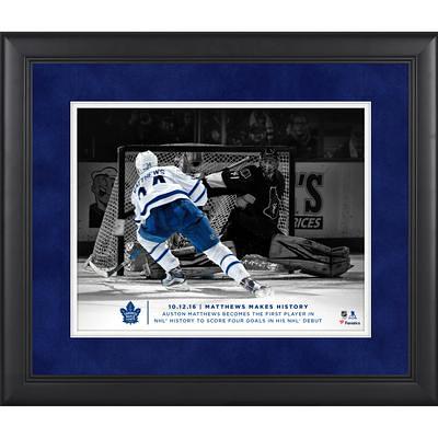 Auston Matthews Toronto Maple Leafs Framed Autographed Black Alternate  Adidas Authentic Jersey