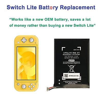 MAXSHARKS Fit for Switch Lite Battery Replacement, with Installation  Manual, HDH-003 Battery for Nintendo Switch Lite (Not for Nintendo Switch),  with Repair Toolkit - Yahoo Shopping