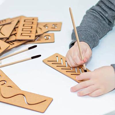 20 Pieces Sanding Sticks for Plastic Models Polishing Sanding Sticks Tools