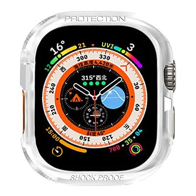 For Apple Watch Ultra 2 49mm Luxury Stainless Steel Case +