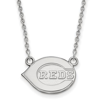 St. Louis Cardinals Small Red Pendant in Sterling Silver