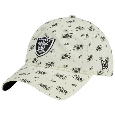 New Era White Las Vegas Raiders Botanical Bucket Hat