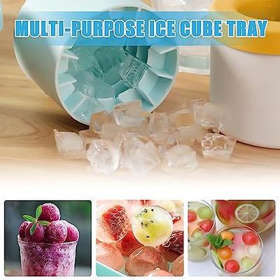 2Pcs Ice Block Mold Dishwasher Safe Non-sticky Large Ice Cube