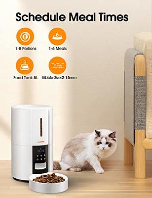 Automatic Cat Feeders with Timer, Cat Feeder Automatic Dog Food