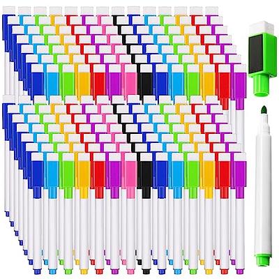 Whiteboard Magnetic Dry Erase Colorful Marker Pens (Pack of 8