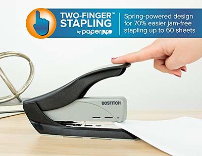 Bostitch 60 Sheet Heavy Duty Stapler - Two Fingers, No Effort, Spring  Powered Stapler - Gray (1200) & PaperPro 1913 Heavy Duty 23/13 Staples, 100  Sheet Capacity (Box of 1,000) - Yahoo Shopping