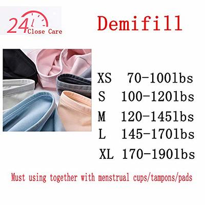 Demifill Teen Girls Underwear Cotton Briefs Panties for Teens Pack of 6  Size 12-14Years