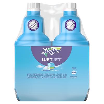 Swiffer PowerMop Wood Quick Dry Liquid Floor Cleaner Solution