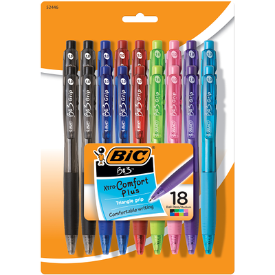 Paper Mate Profile Retractable Ballpoint Pens Bold Point 1.4 mm Assorted  Translucent Barrel Assorted Ink Colors Pack Of 8 - Office Depot