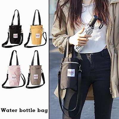 Cartoon Water Bottle Holder Bag Portable Carrier Adjustable