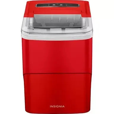 Insignia- 26 Lb. Portable Icemaker with Auto Shut-Off - Silver