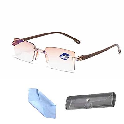 Gaoye Blue Light Blocking Glasses Women Men, Computer Gaming Eye-glasses  Anti UV Nerd Fashion Square Fake Eyewear Frames (Leopard Frame/Gold Temples)