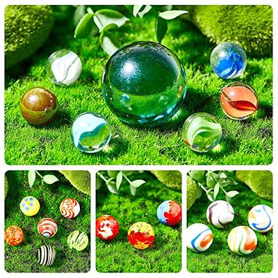 100 Pieces Colorful Glass Marbles Set, Cat Eye Marbles Games, Marbles for  Kids, DIY Home Vase Decoration 1.38 Inch 0.98 Inch 0.86 Inch 0.6 Inch,  Assorted Colors, Styles, and Finishes - Yahoo Shopping