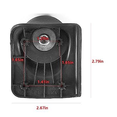  Replacement Luggage Wheel Repair Suitcase Bag Parts Spinner  Wheels Casters for Travel Customs Box W044 (Pair) : Sports & Outdoors