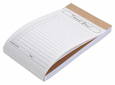 Guest Checks For Servers Note Pads With Carbonless Copy - Temu