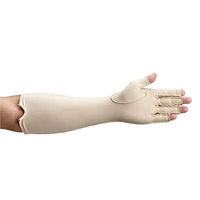 zjchao Lymphedema Compression Arm Sleeve, Thumb Lymph Edema arm Sleeve,  Polyurethane Post Mastectomy Support Arm Sleeve for Swelling  Support(XL-Right) - Yahoo Shopping