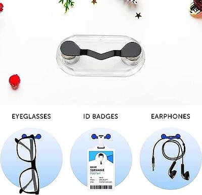 Magnetic Eyeglass Holders 6 Pack Name tag Badge Holder Sunglass
