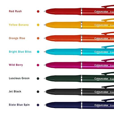 Erasable Gel Pens, Lineon 15 Pack Red Retractable Erasable Pens Clicker,  Fine Point, Make Mistakes Disappear, Red Ink for Writing Planner and  Crossword Puzzles 