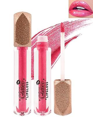  Glitter Lip Gloss Matte Shimmer Lip Tint Long Lasting