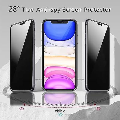 JETech Screen Protector for iPhone 11 and iPhone XR 6.1-Inch, Tempered  Glass Film, 2-Pack