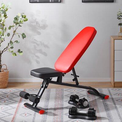 FLYBIRD Adjustable Bench,Utility Weight Bench for Full Body
