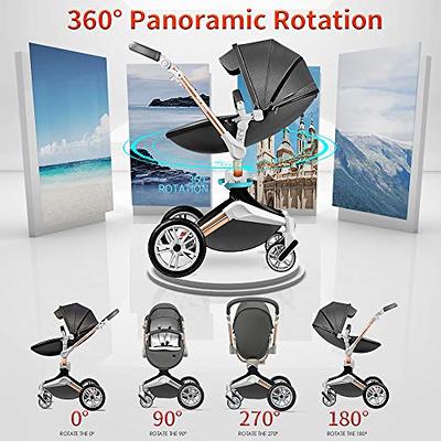 Hot Mom Baby Stroller 3 in 1 travel system High Land-scape