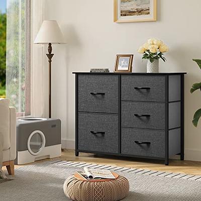 YITAHOME Fabric Dresser with 8 Drawers, Furniture Storage Tower Cabinet,  Organizer for Bedroom, Living Room, Hallway, Closet, Sturdy Steel Frame,  Wooden Top, Easy Pull Fabric Bins - Yahoo Shopping