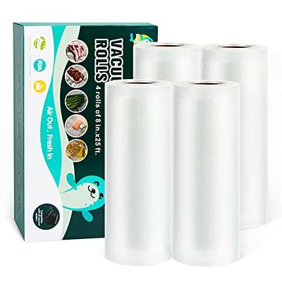 Vaakas Vacuum Sealer Bags Rolls 8 X 50 2 Rolls For Food Saver