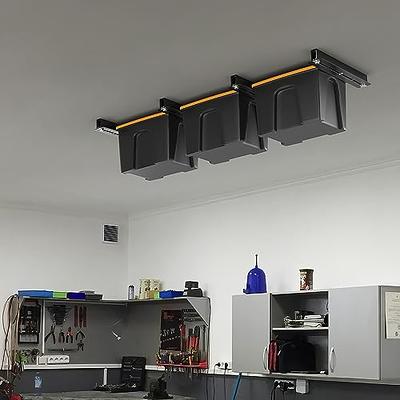 E-Z Glide Overhead Tote Organization System - Overhead Garage Storage