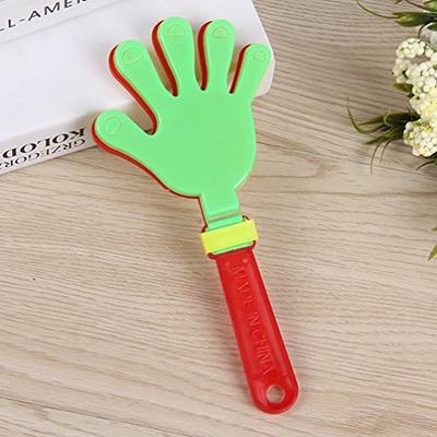7.5 Plastic Hand Clappers 12 Pack Colors Party Favors Toy Kids