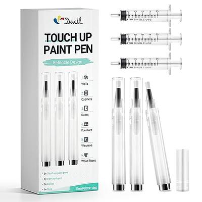 TRUGFONE Touch Up Paint Pen 6 Pack Pens Fillable Paint Touch Up